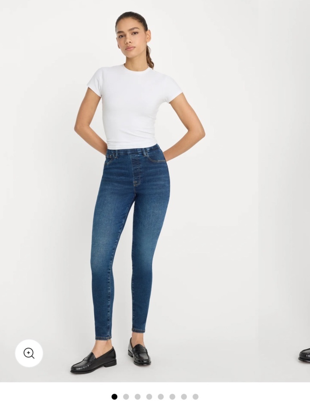 Pull on good legs skinny jeans